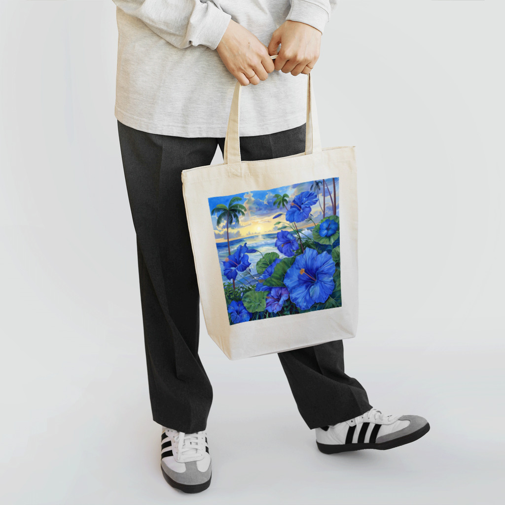 AQUAMETAVERSEのブルーハワイ　Tomoe bb 2712 Tote Bag