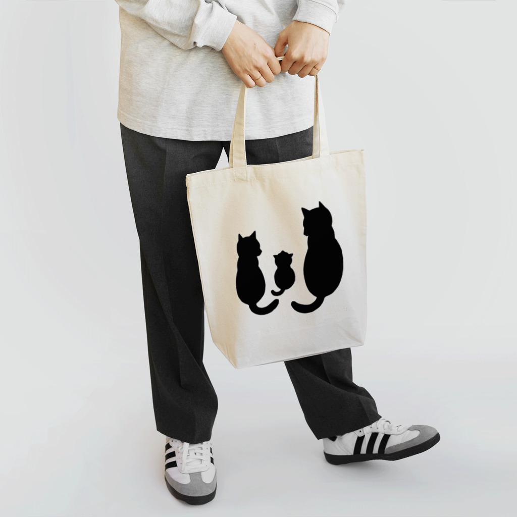 kuronyansuzuの黒猫親子 Tote Bag