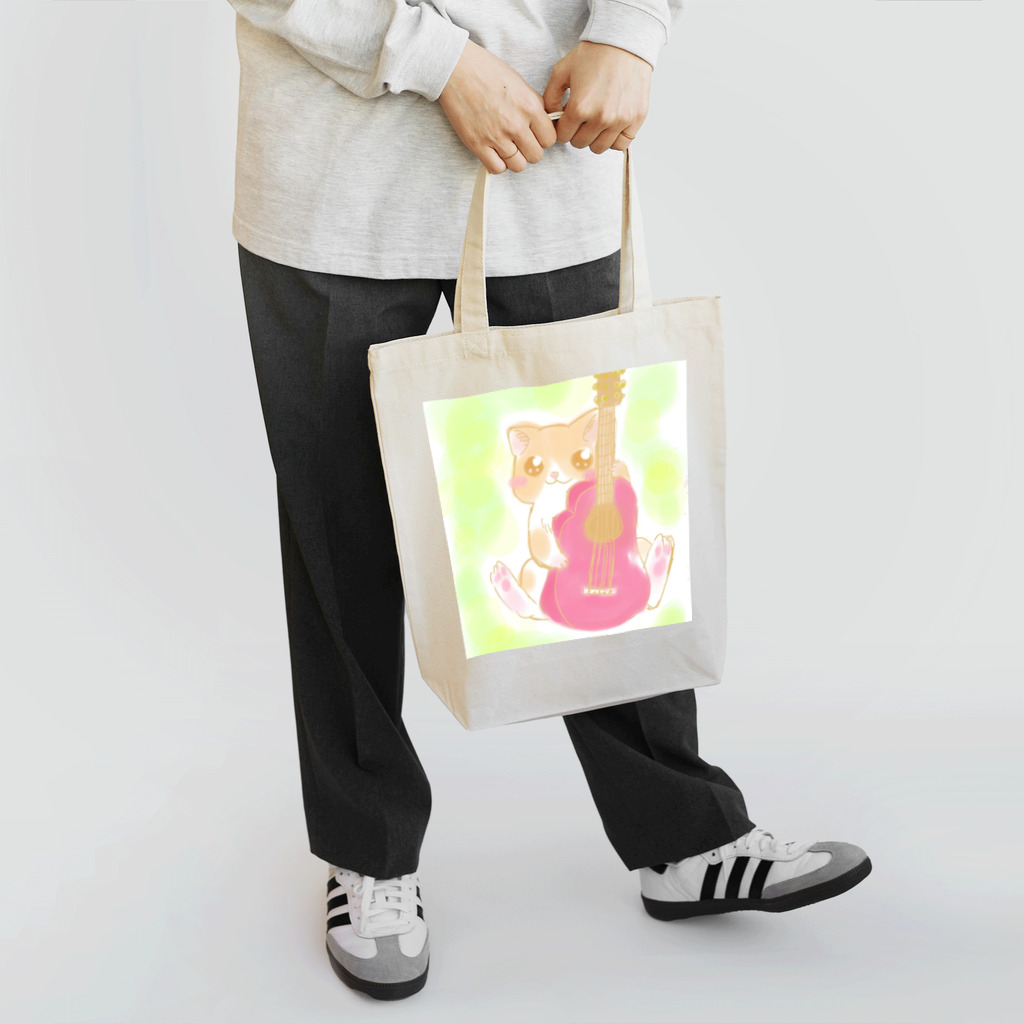 もみかのギターにゃんこ Tote Bag