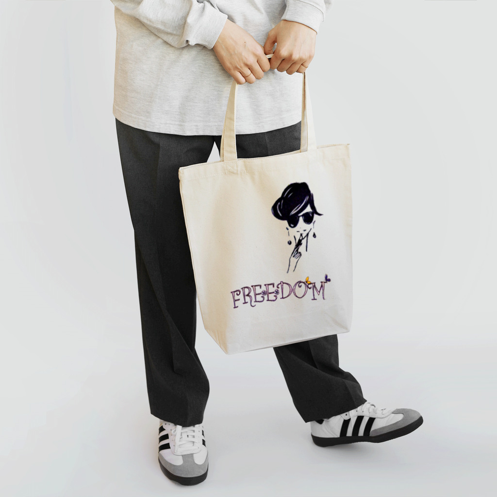 FREEDOM_K_のFREEDOM　Paris女子 Tote Bag