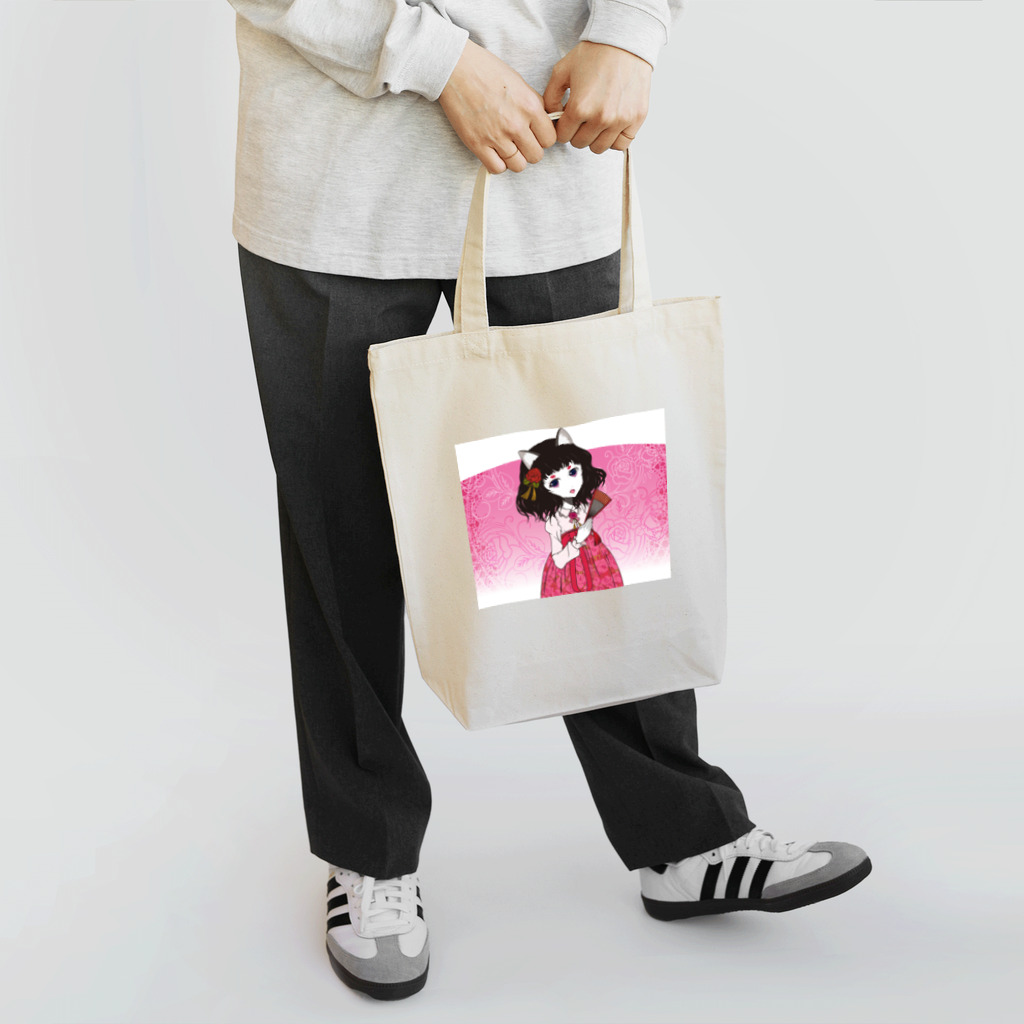 加藤 光雲のRose-design（扇子閉じVer.） Tote Bag