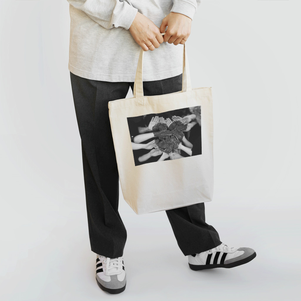 POPN-shopdesignMadokaのモノクロ風 Tote Bag