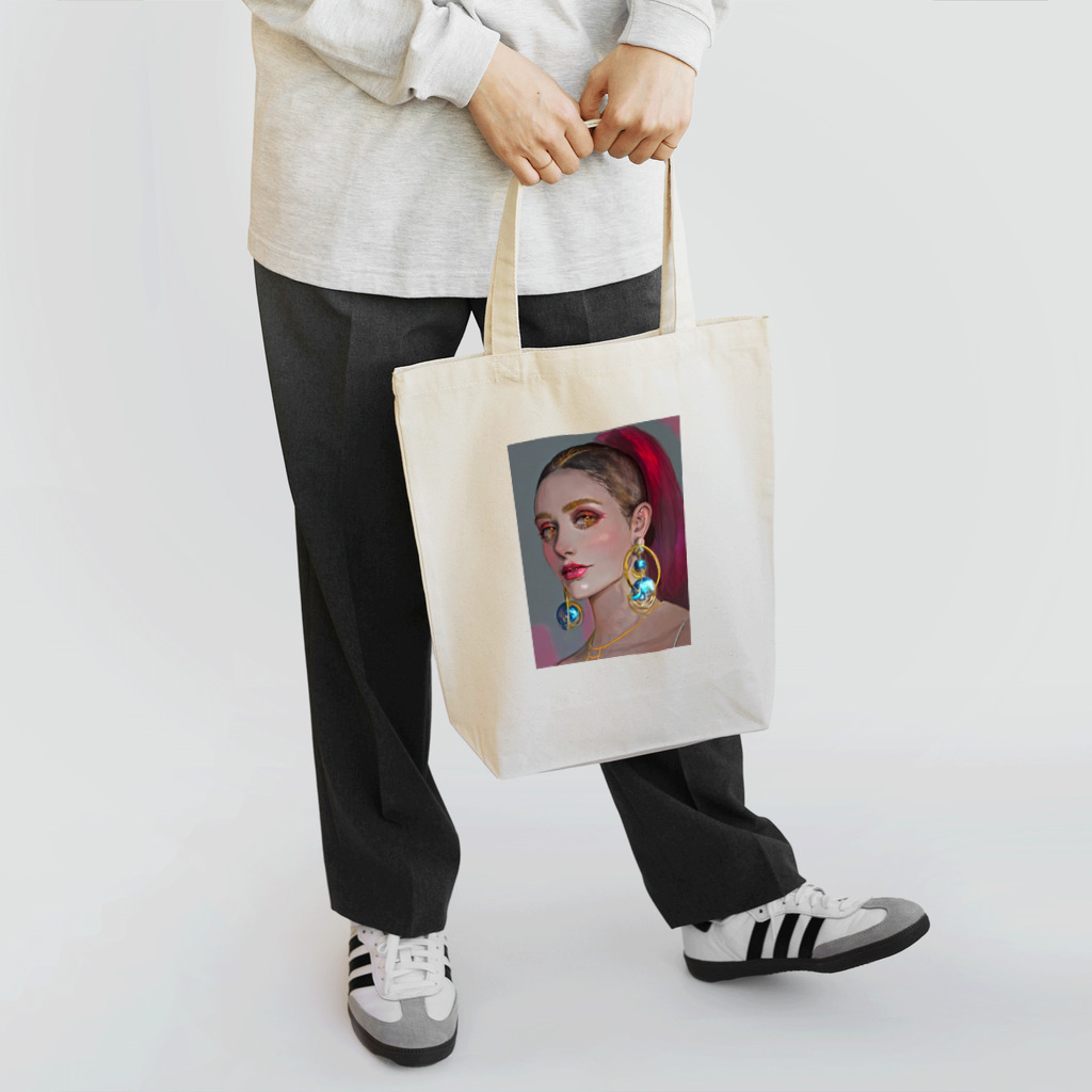 AI・デザインが好きな人のモデル Tote Bag