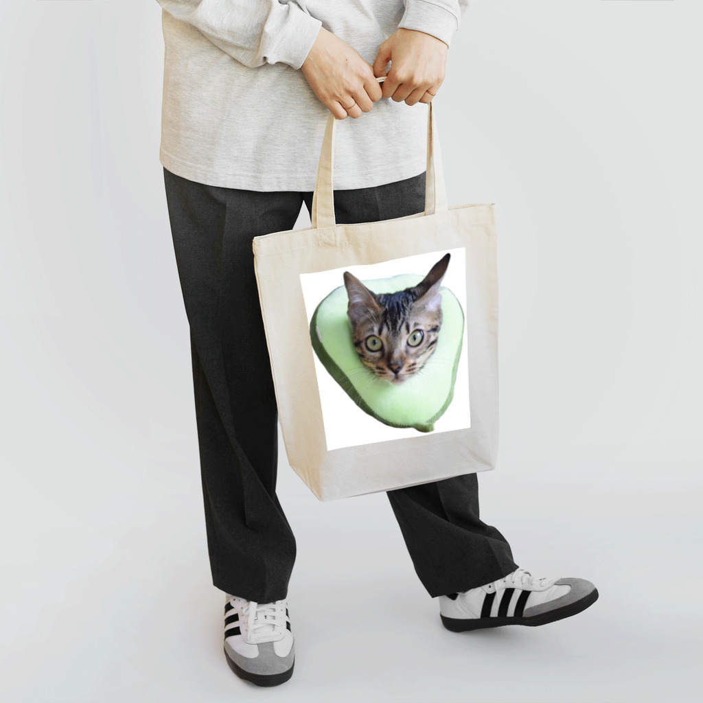 ベンガル猫のちゃい。のアボカド Tote Bag