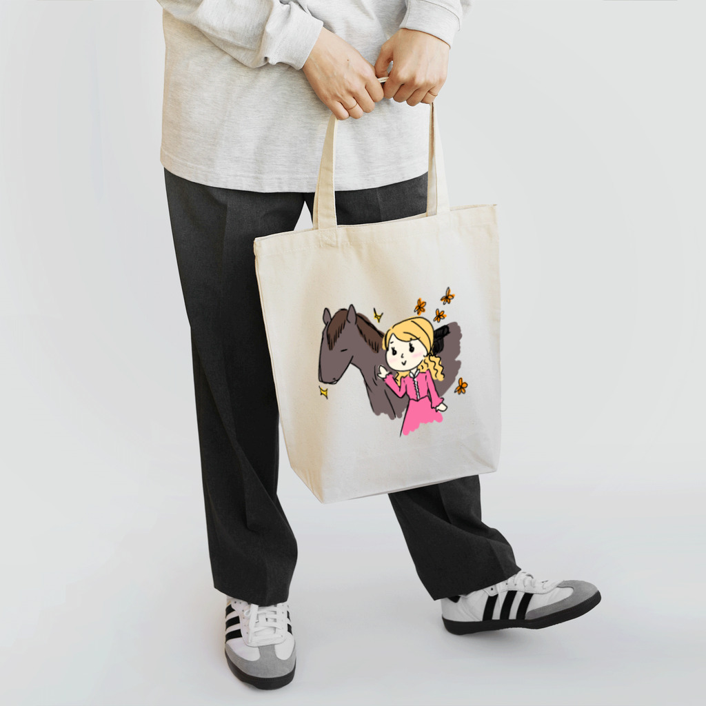 Andiamoの趣味は乗馬ですの Tote Bag