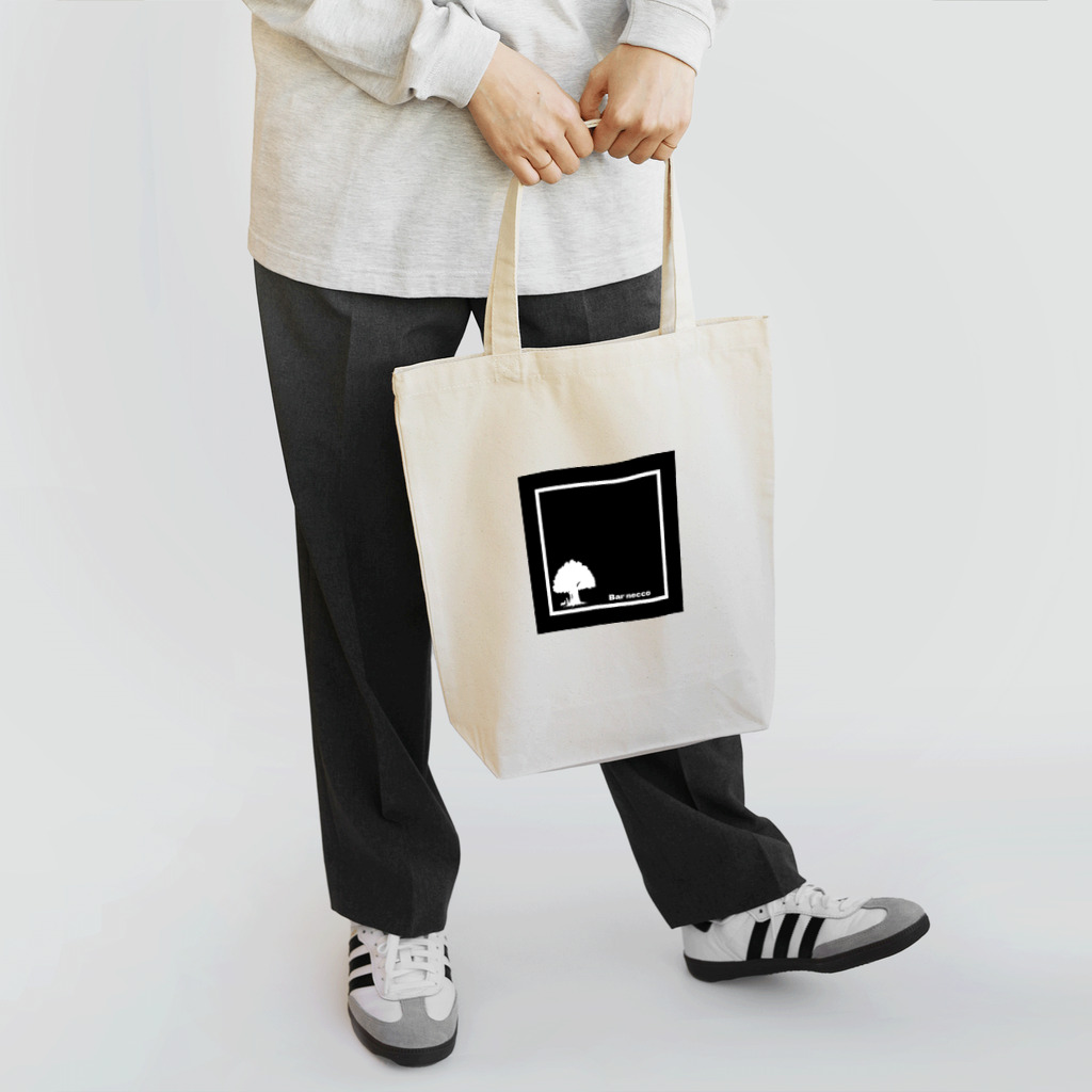 bar-necco online goods shopのスクエア・モノロゴ Tote Bag