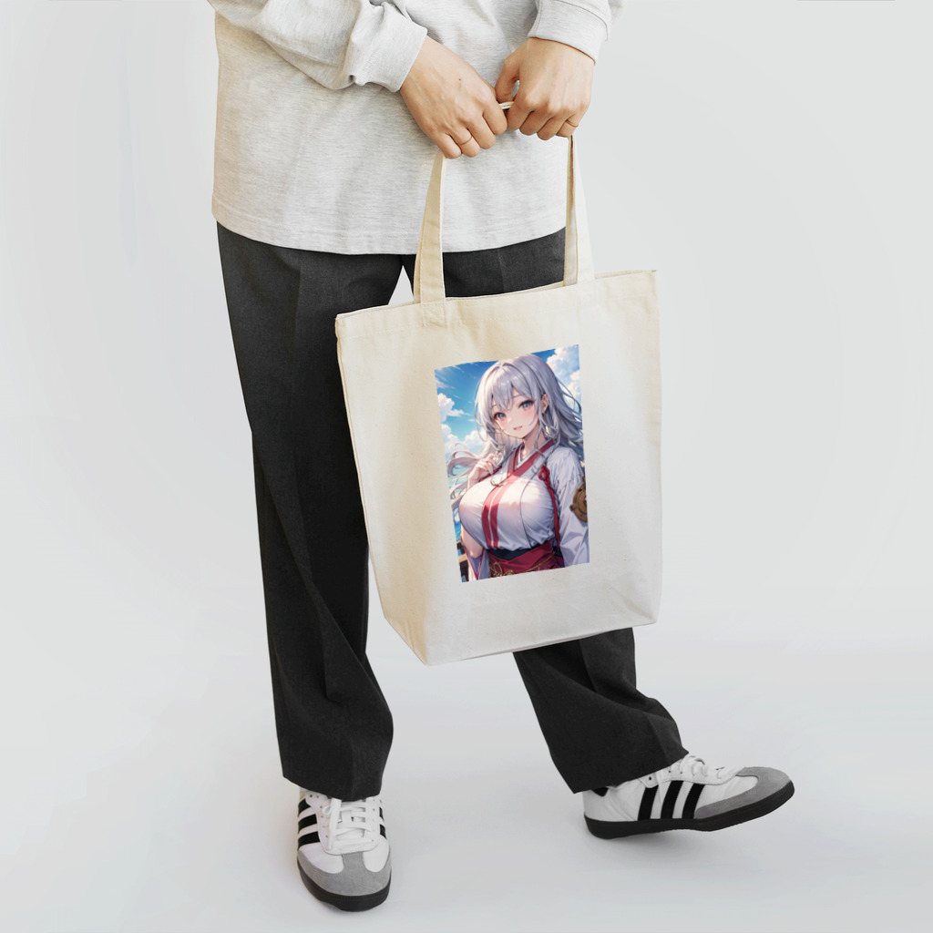 巫女スタぐらむの巫女姿のママ Tote Bag