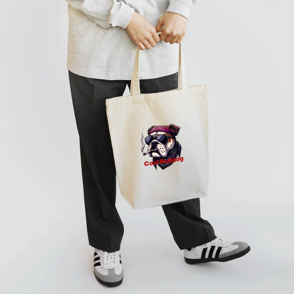 youteiのクールなブルドッグ Tote Bag