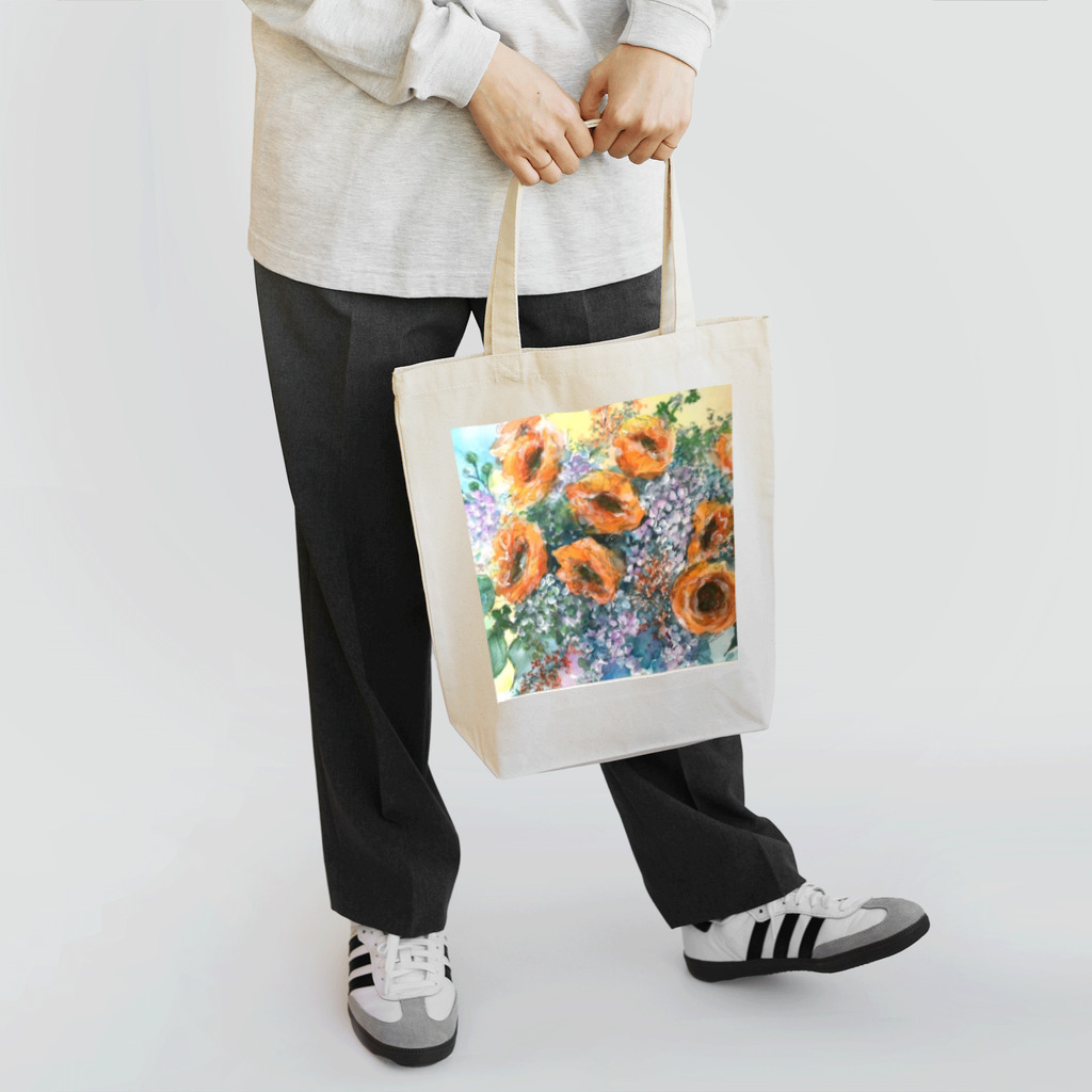 ほっぺこのレモンフォセットと秋の風 Tote Bag