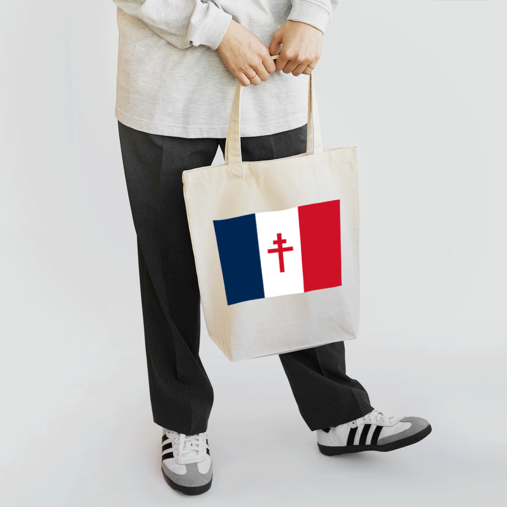 万国国旗ショップの自由フランス Tote Bag