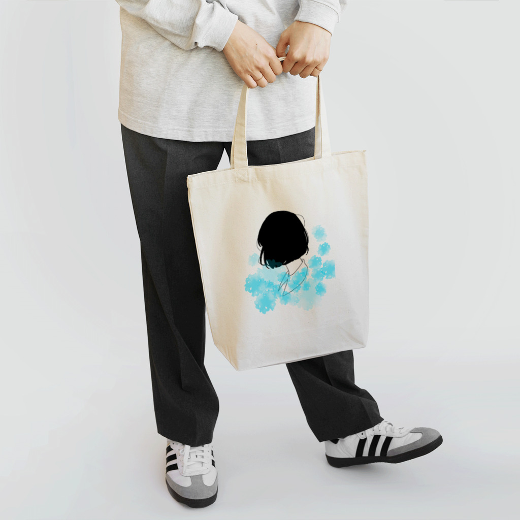 ColorAppleの水彩ボブちゃん Tote Bag