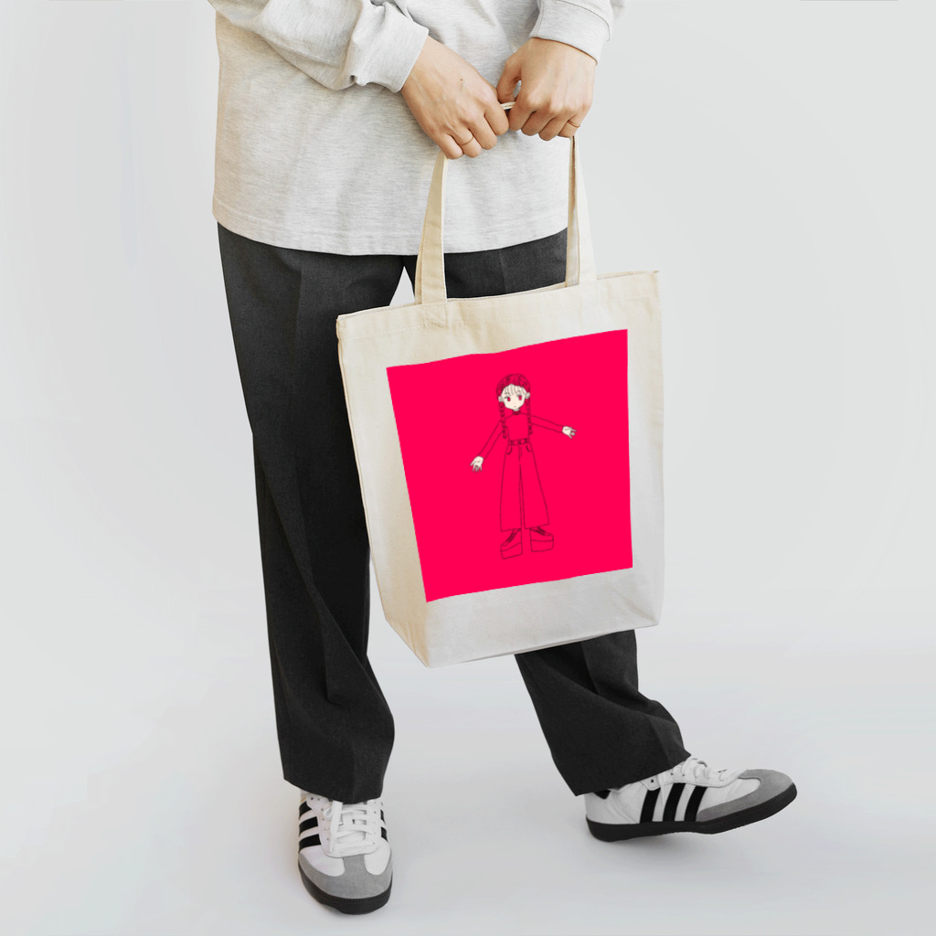 Q-s09の三つ編み野郎 Tote Bag