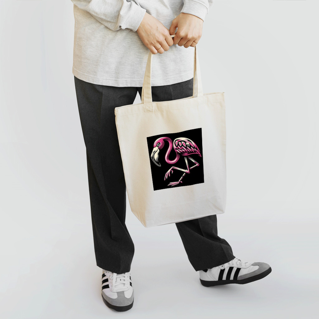 カエル2号のフラミンゴ君 Tote Bag