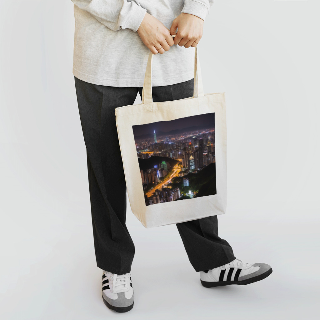 美しい世界の台湾夜景 Tote Bag