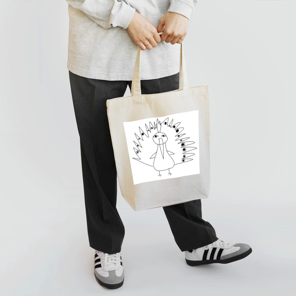 錆沼メルティーの孔雀 Tote Bag