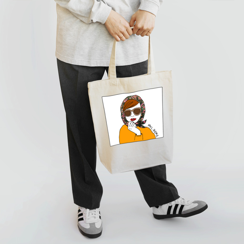 Mr.&Mrs.KOMEのMrs.KOME Tote Bag