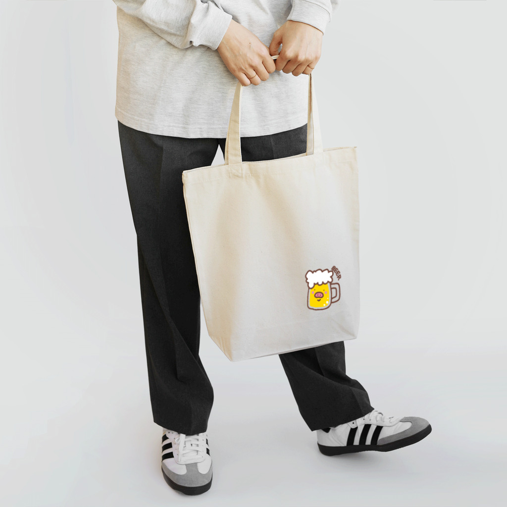 Peco Peco Boo&Carotte cocon❋のブタビール Tote Bag