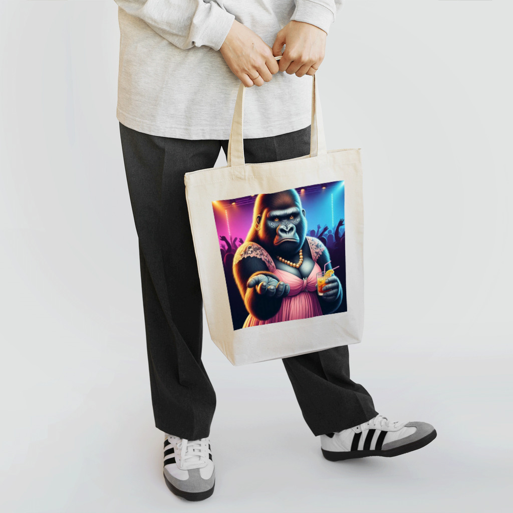 kellustratorのキャバゴリラ2 Tote Bag