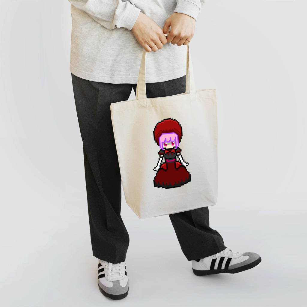 Cattermelaのドット絵お人形さん Tote Bag