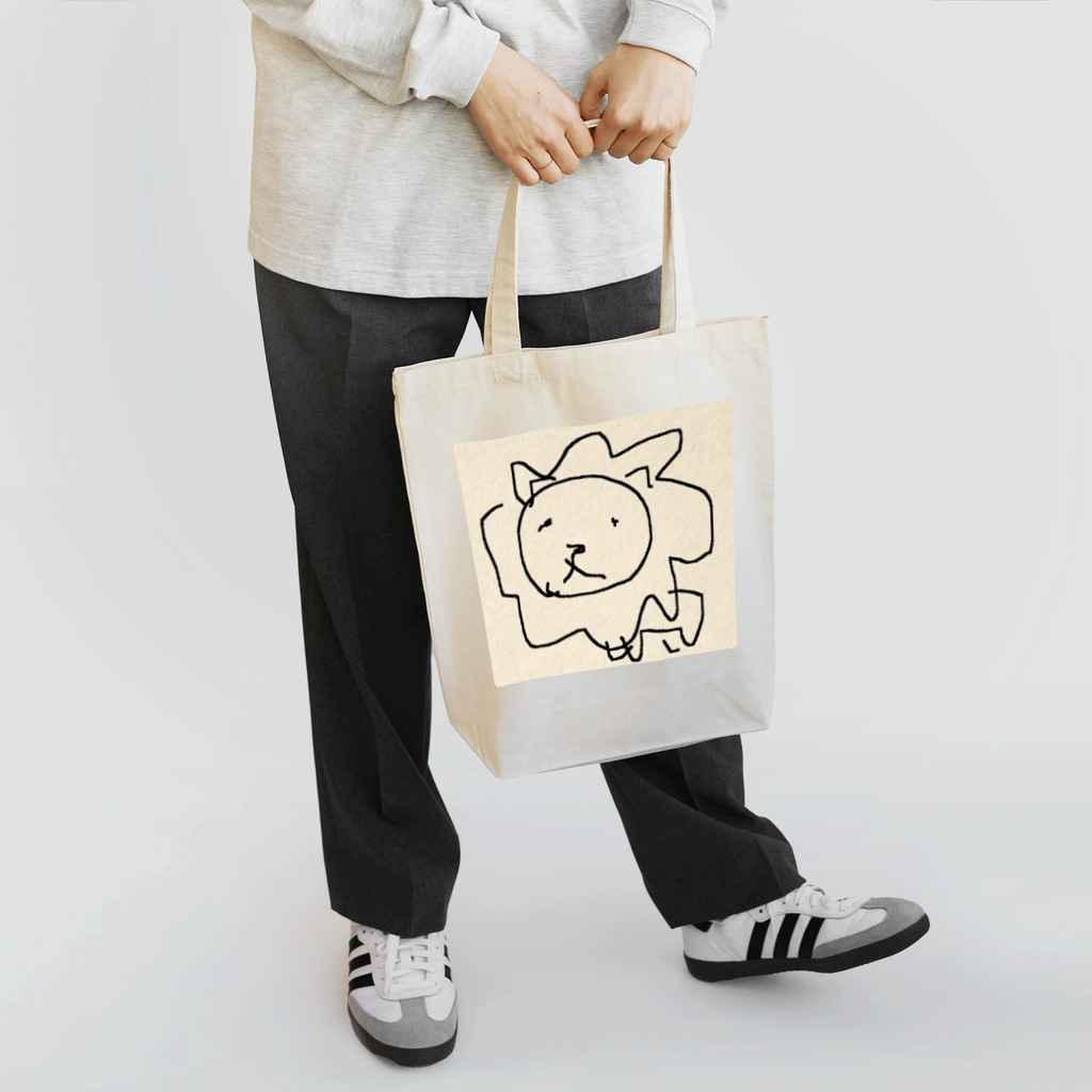 こんぬ・ザ・ロイヤル🤮のしょんぼりライオントート Tote Bag