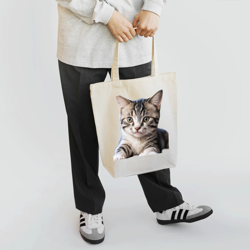 幸運を呼ぶ幸せ丸出しショップの幸運を呼ぶ可愛いネコちゃん Tote Bag