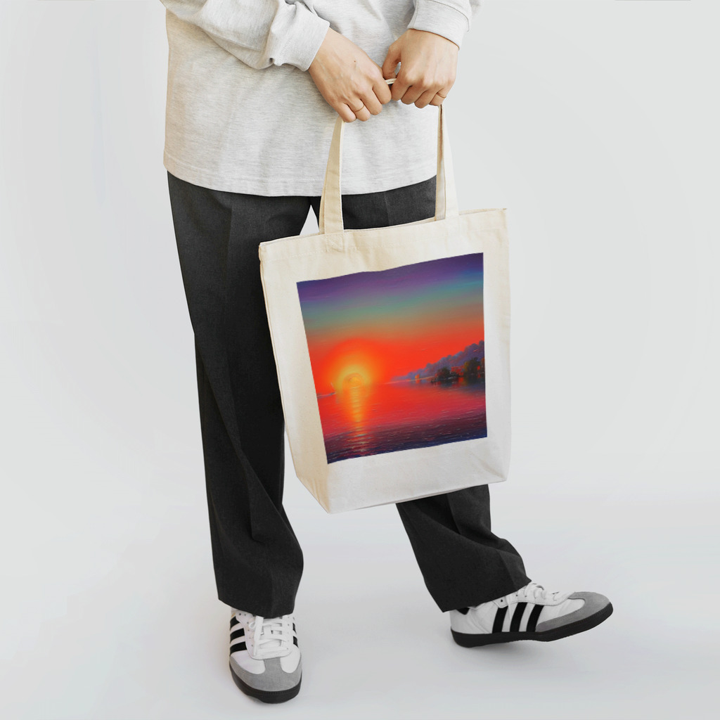 Rパンダ屋の飾れる夕焼けグッズ Tote Bag