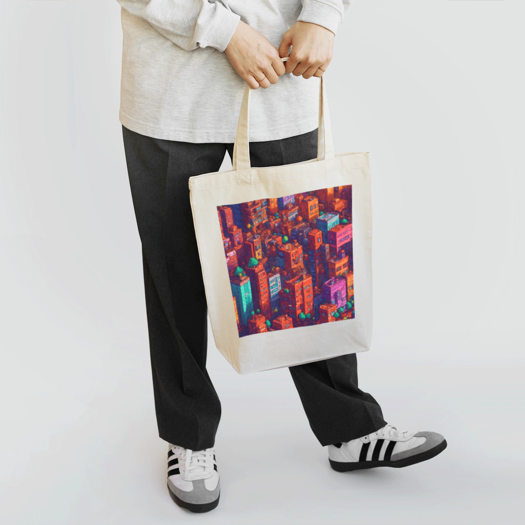 EmotionalArtsのSunset cityscape Tote Bag