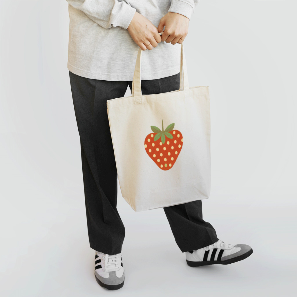 シンプル 組み合わせ用 ファッションのシンプル いちご Tote Bag