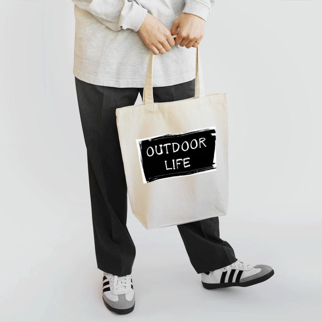 YF_familleのOUTDOOR LIFE Tote Bag