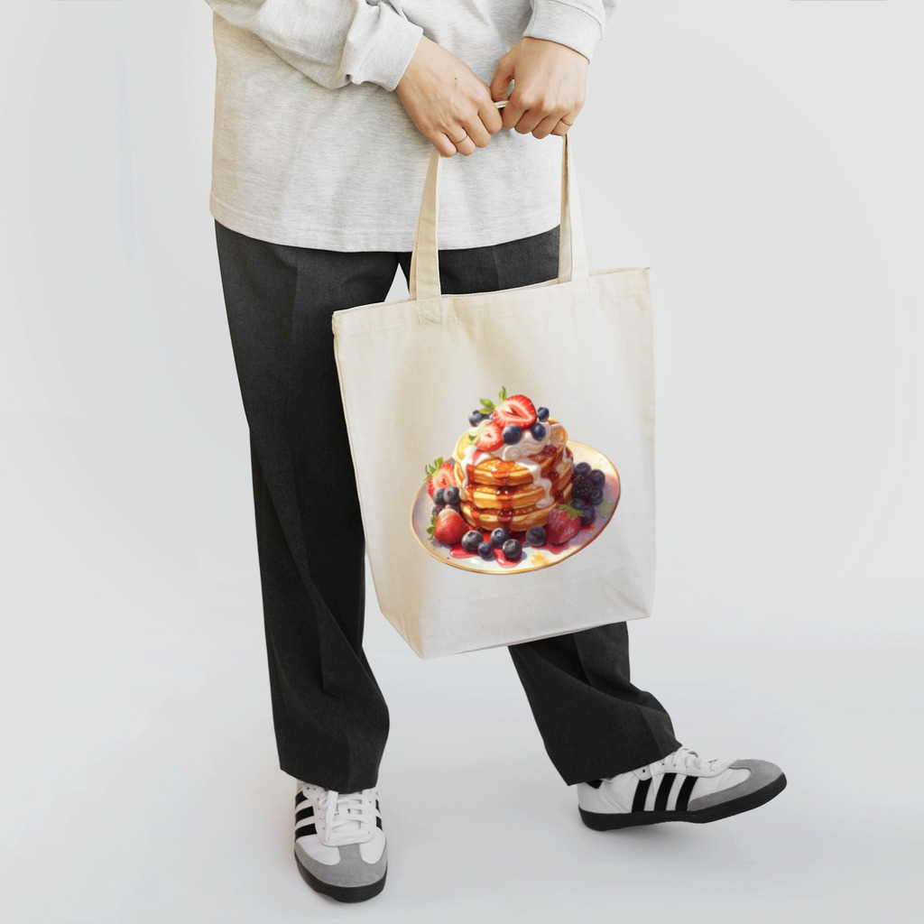 rakuのデコレーションホットケーキ トートバッグ