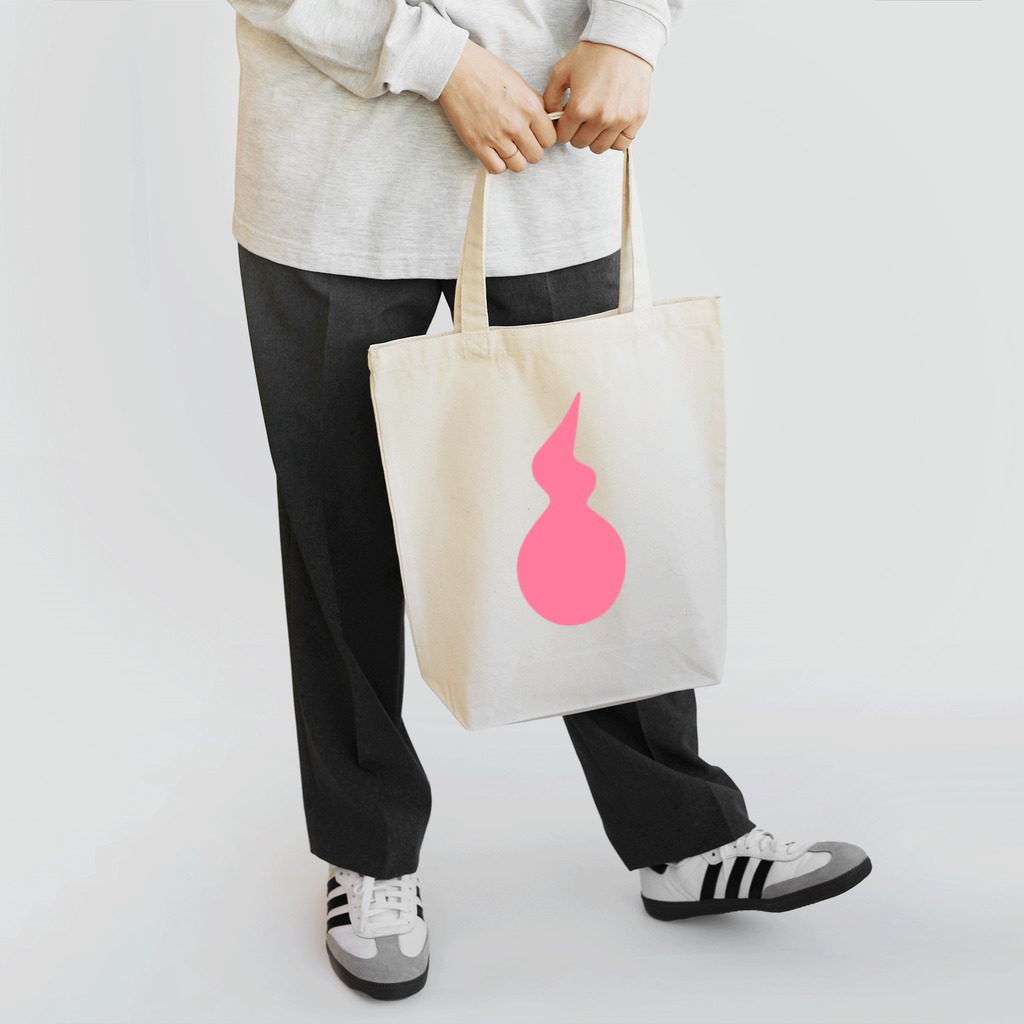 スナックワークス／アニメ『逆異世界転生エージェント エーコさん』の人魂（ピンク） Tote Bag