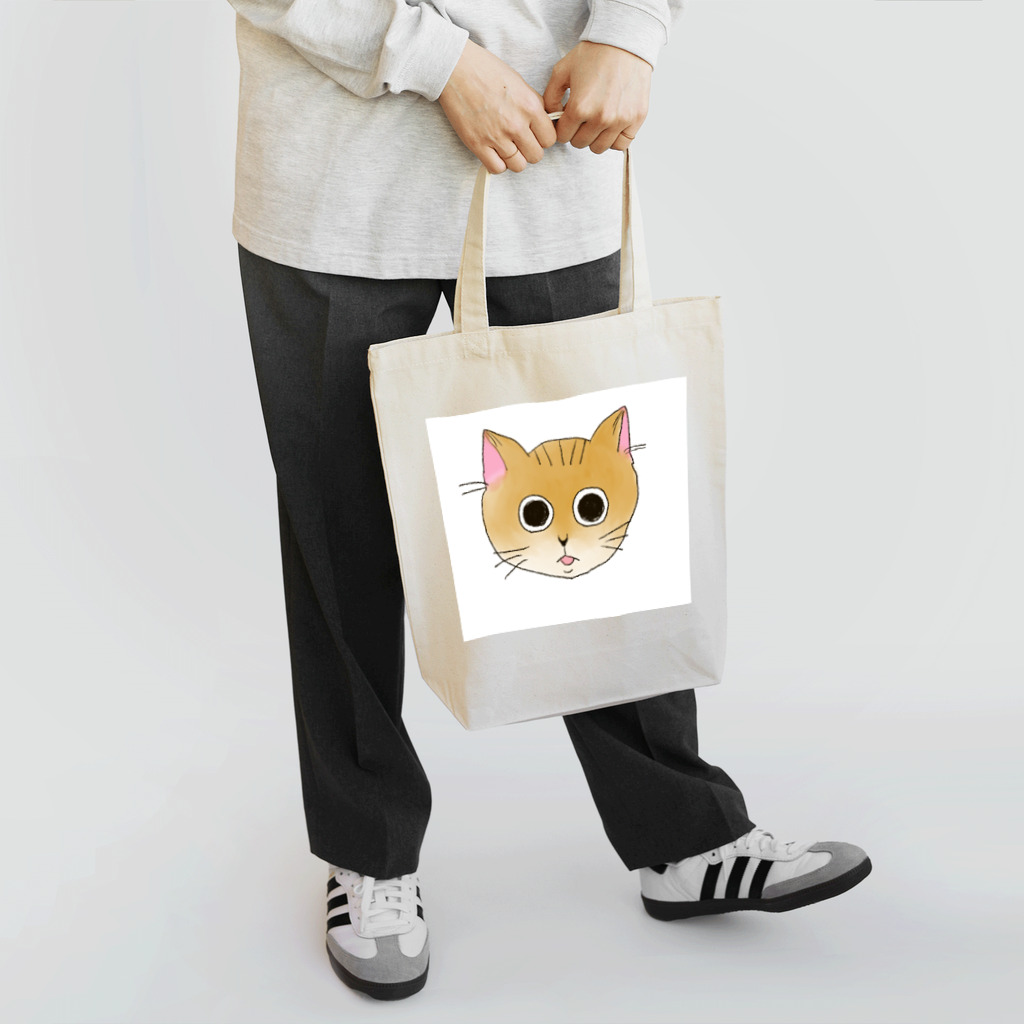 お花屋さんのハムカツニャンコ Tote Bag