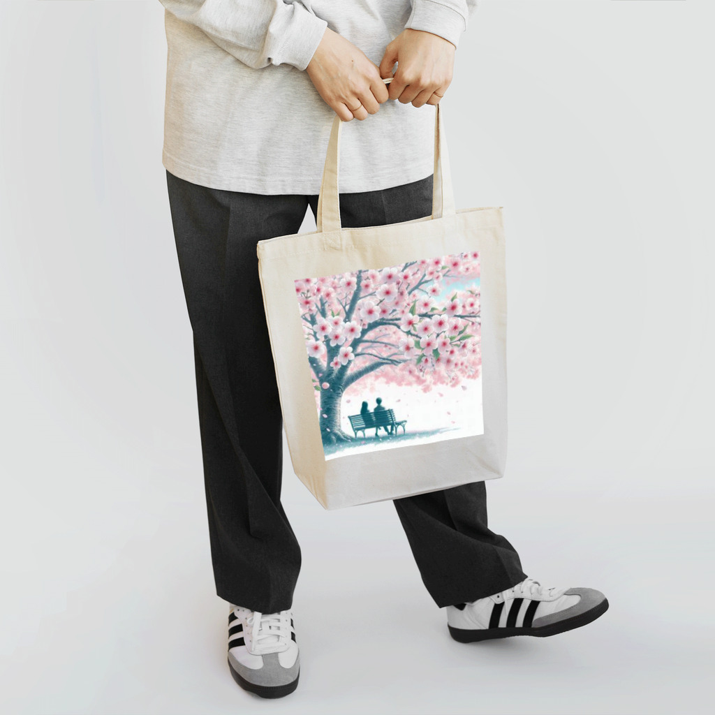 Rパンダ屋の「春風景グッズ」 Tote Bag