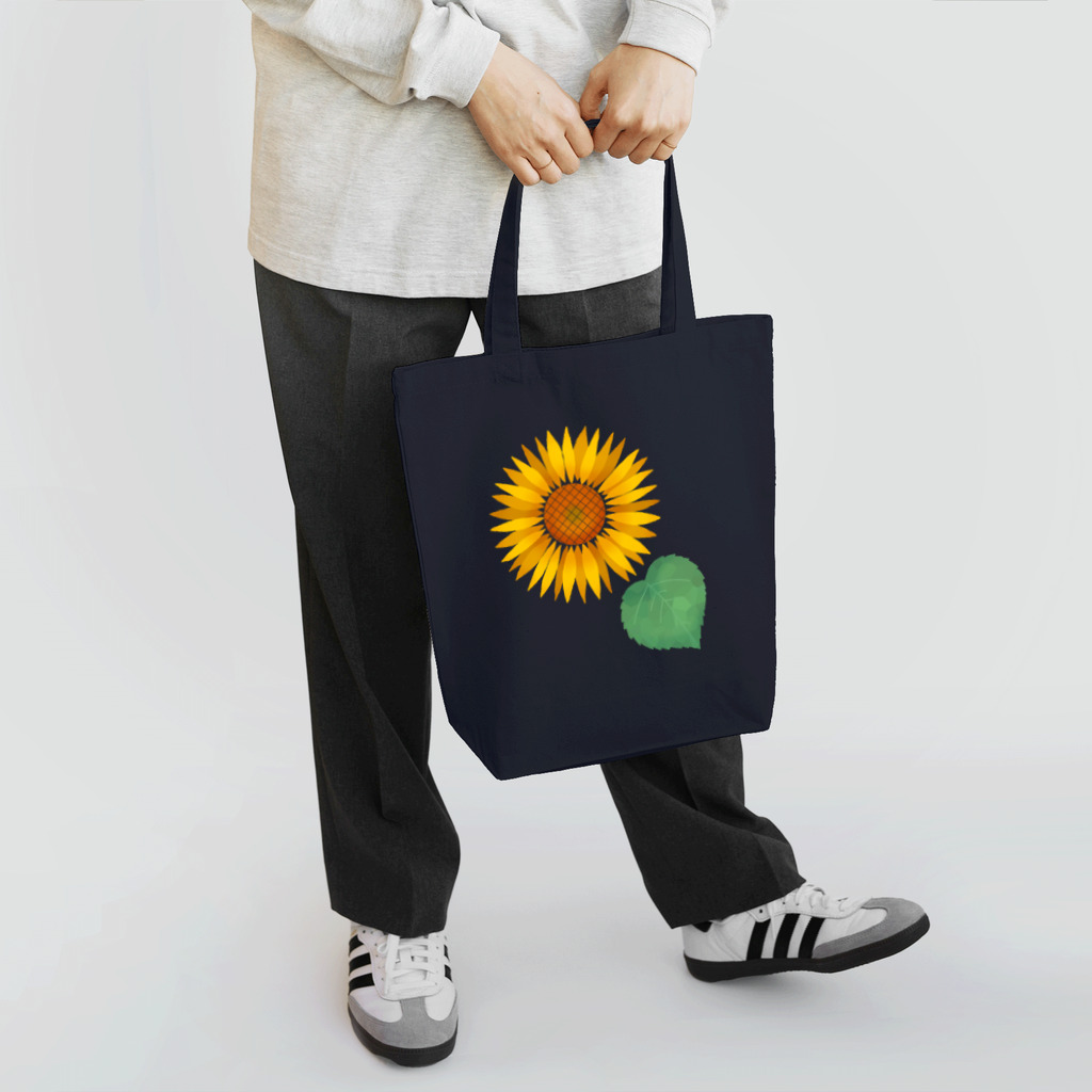 やんぐすけーるのやんぐすけーる・ひまわり葉付き Tote Bag