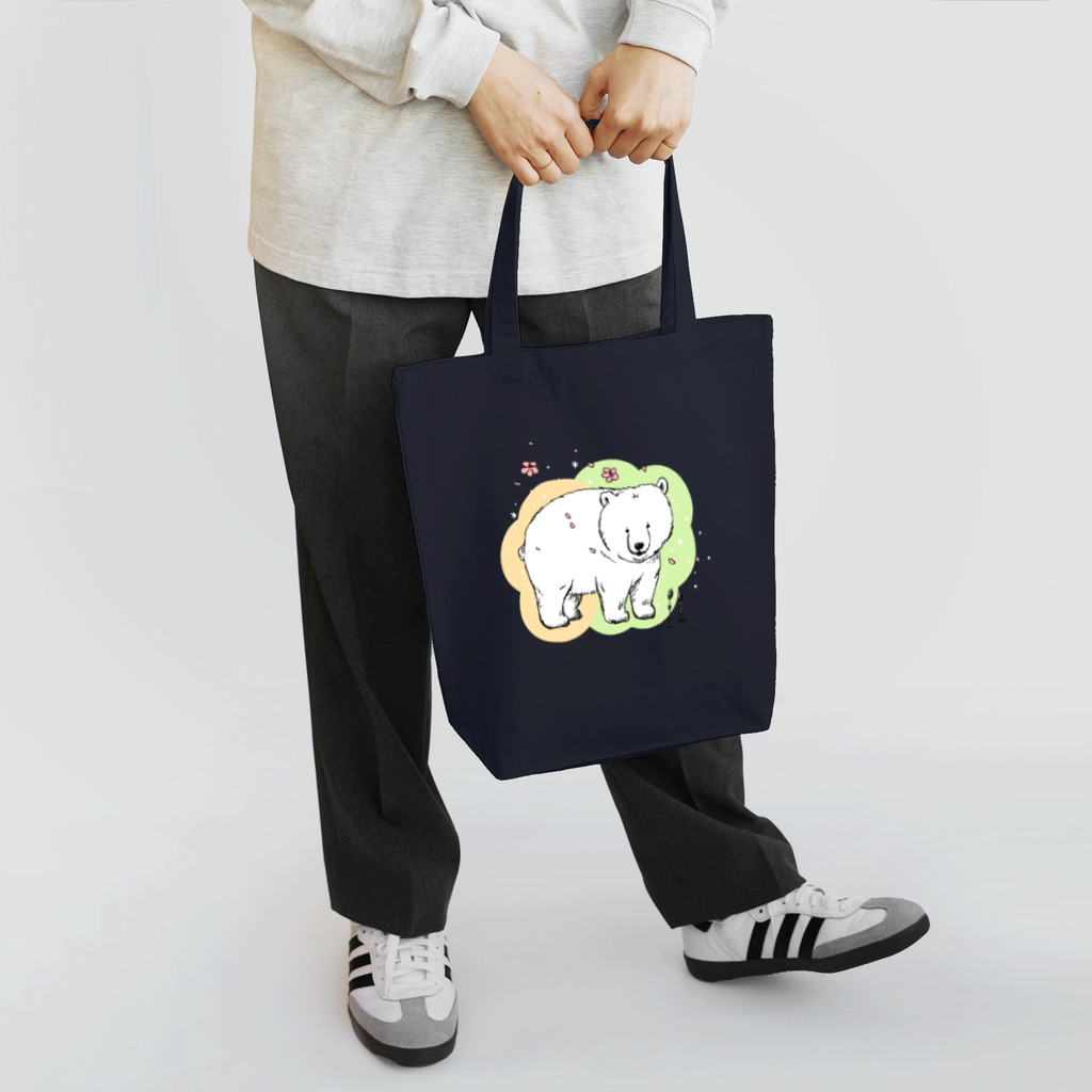 くまこのしろくま春 Tote Bag