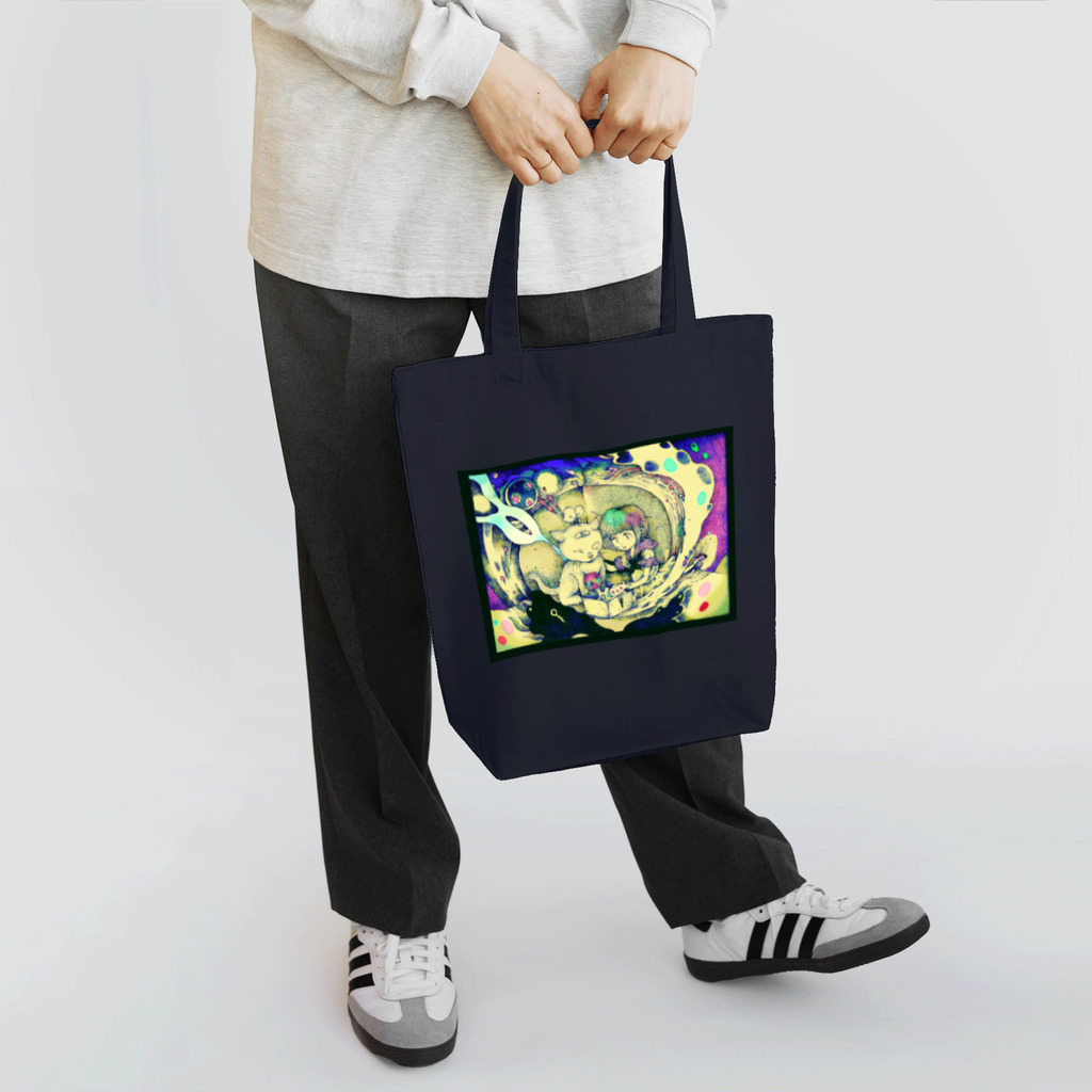 はっとのKnight with a key Tote Bag