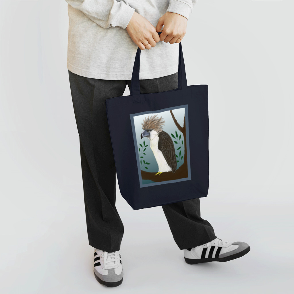 Sea of Grassの遠くを見るフィリピンワシ Tote Bag