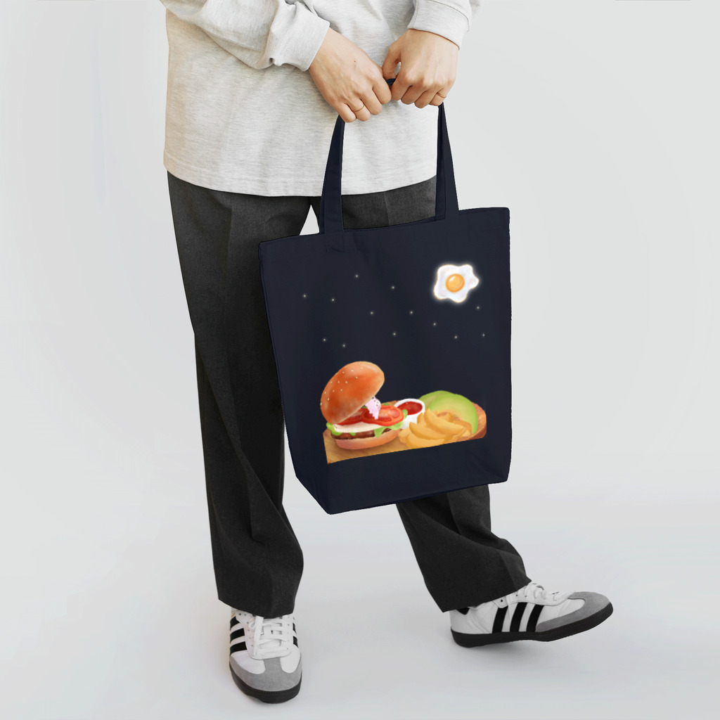 mifの月見バーガー🍔 Tote Bag