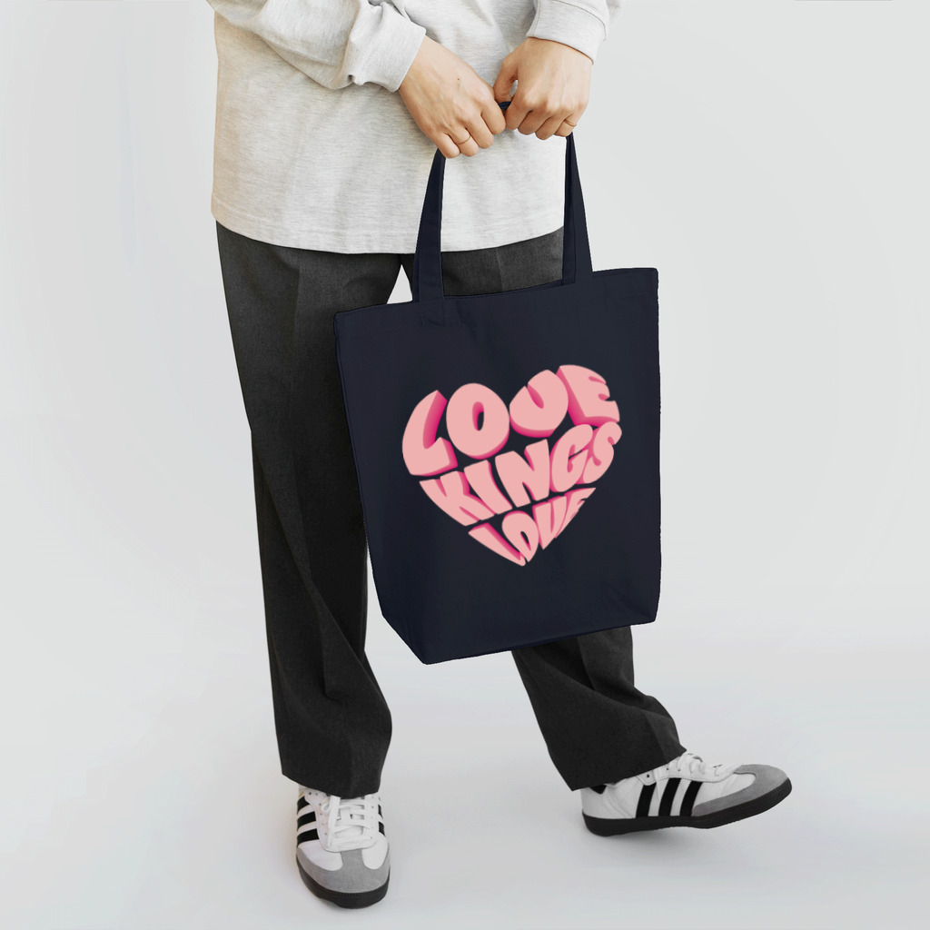 WAVY ONLINE SHOPのLOVE KINGS Tote Bag