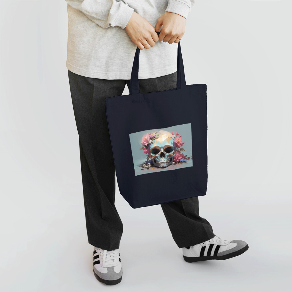 ShuXDのパステル骸　Pastle Skull Tote Bag