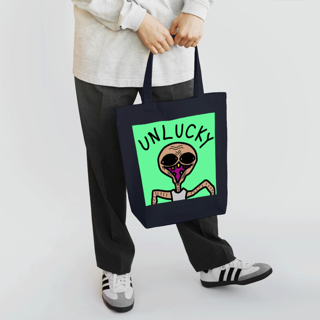 ぷりてぃーくりーちゃーずのアンラッキー Tote Bag