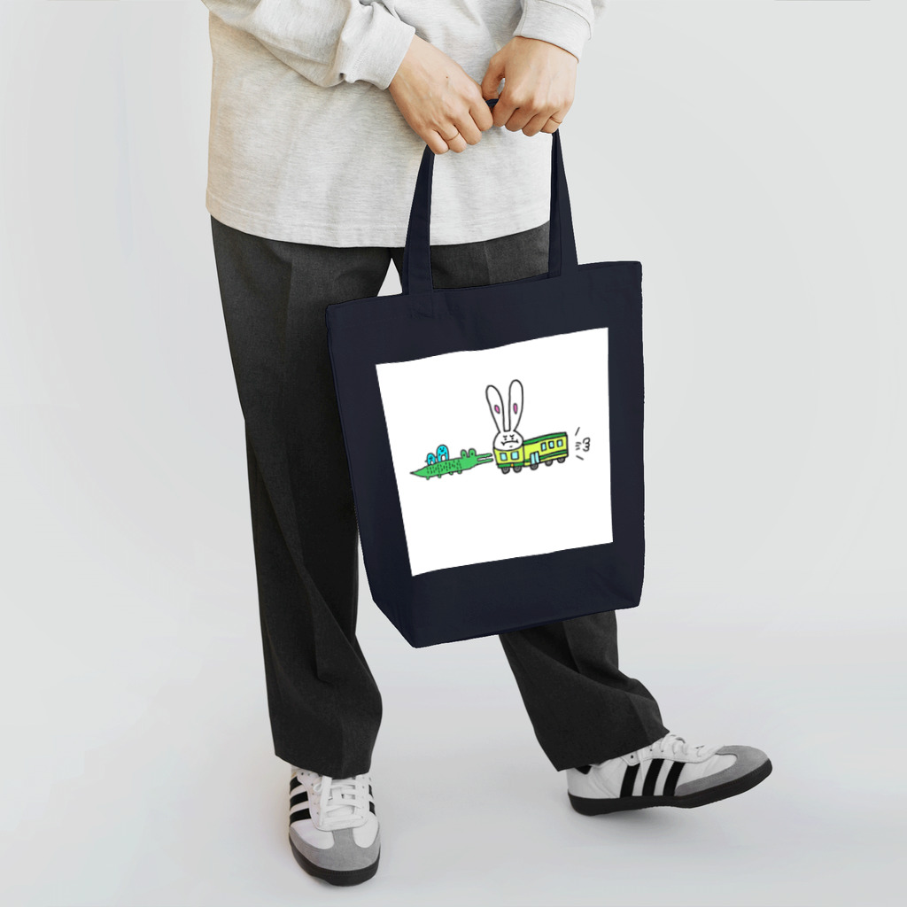 ワタシヤサンのイヤイヤウサコ Tote Bag