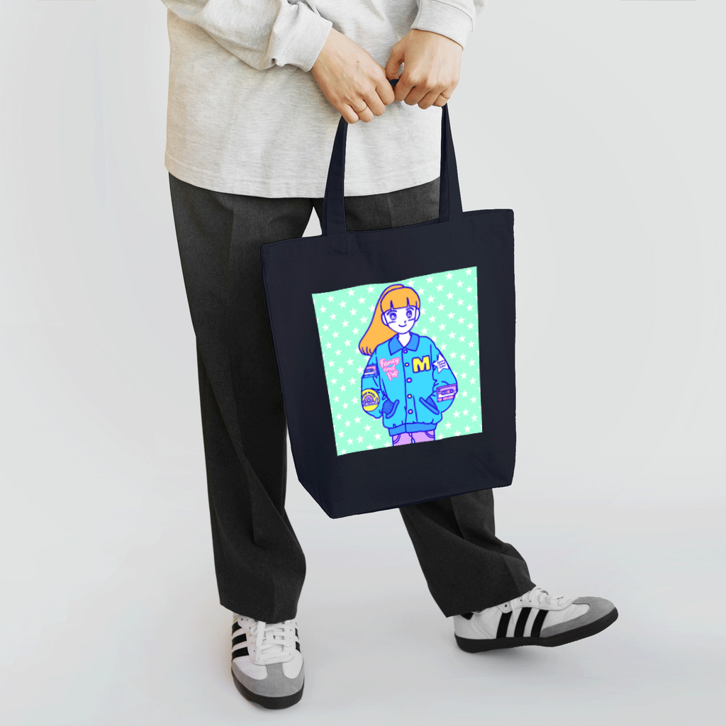 Sugisugi shopのコーチジャケットガール Tote Bag