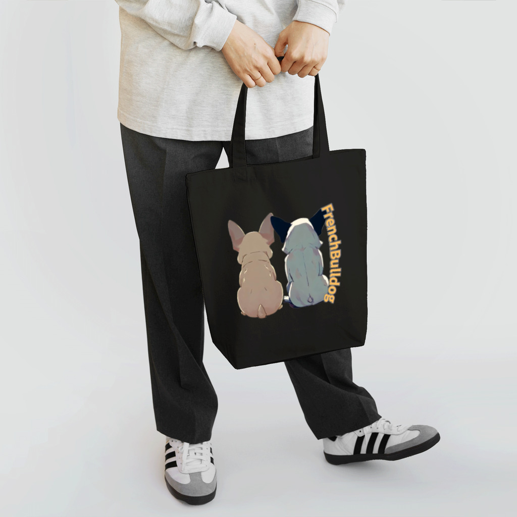 furebuhi　clubの哀愁漂うフレンチブルドッグ Tote Bag