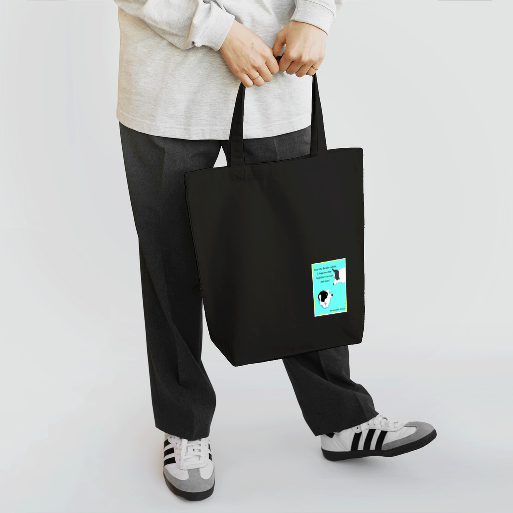 Bordercollie StreetのBorder Collie 89 Tote Bag