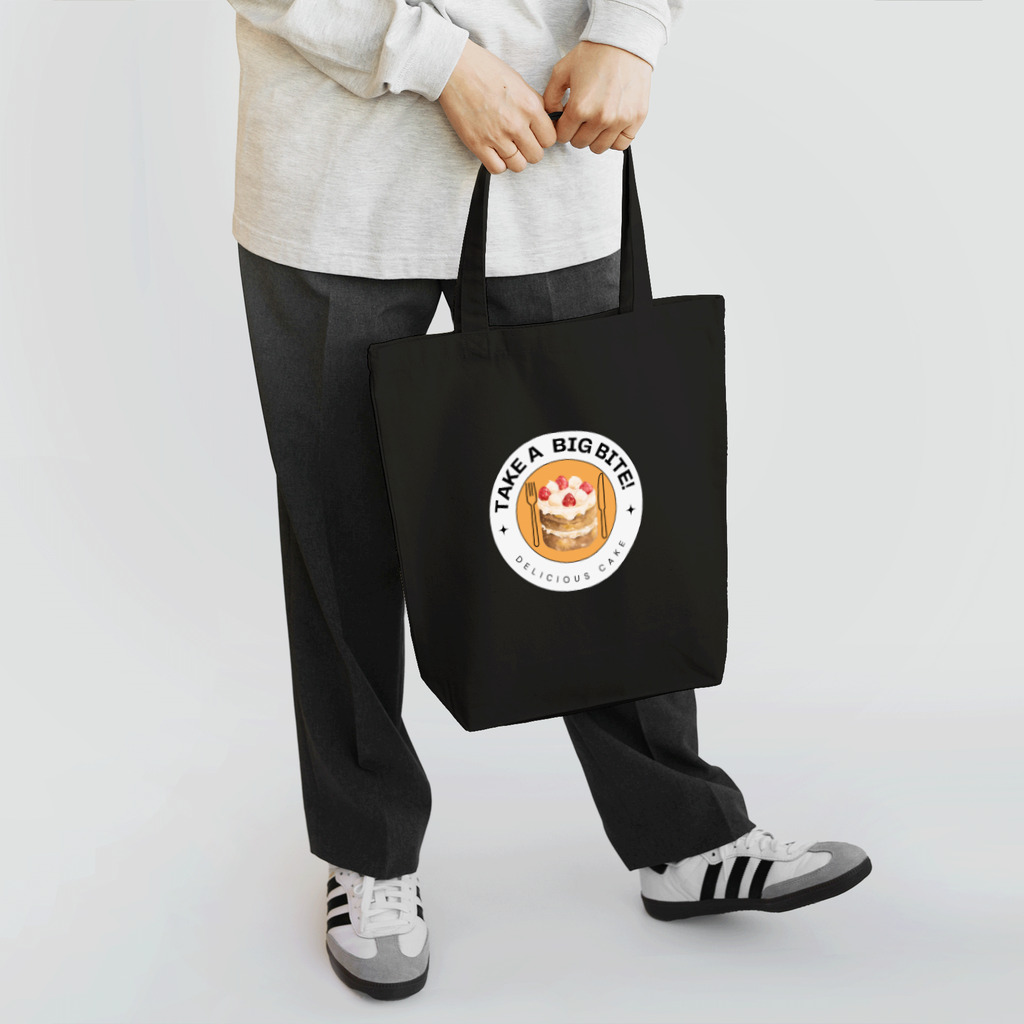 non0630のおいしいケーキをガブっと食べよう！ Tote Bag