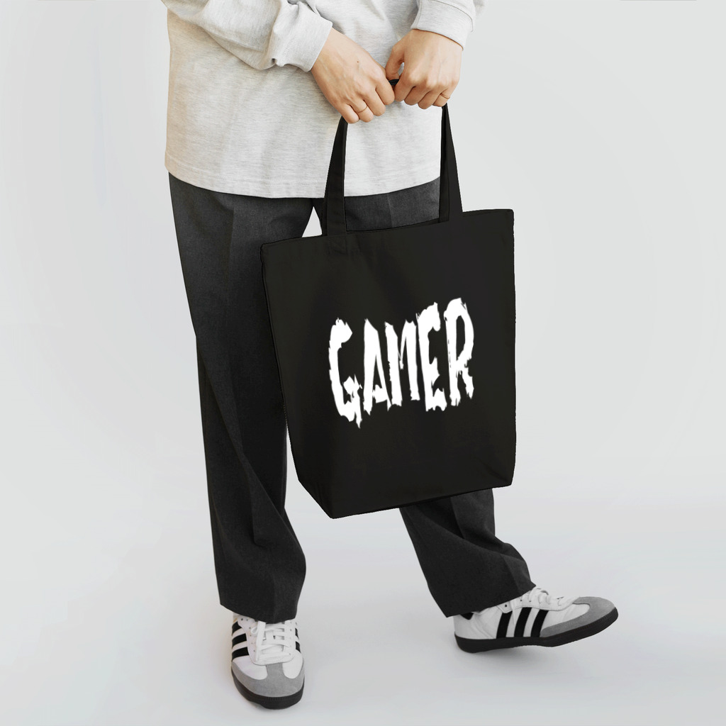 MtDesignShopのGAMER(白) トートバッグ