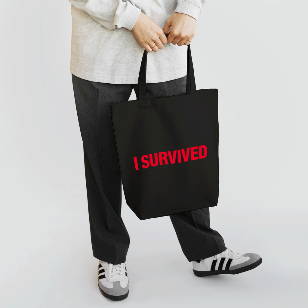 shoppのI SURVIVED BAG Tote Bag