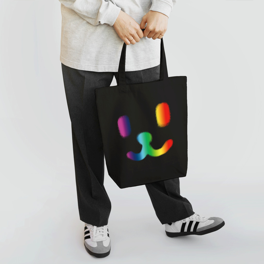 週刊少年ライジングサンズのSmile Face Rainbow Tote Bag