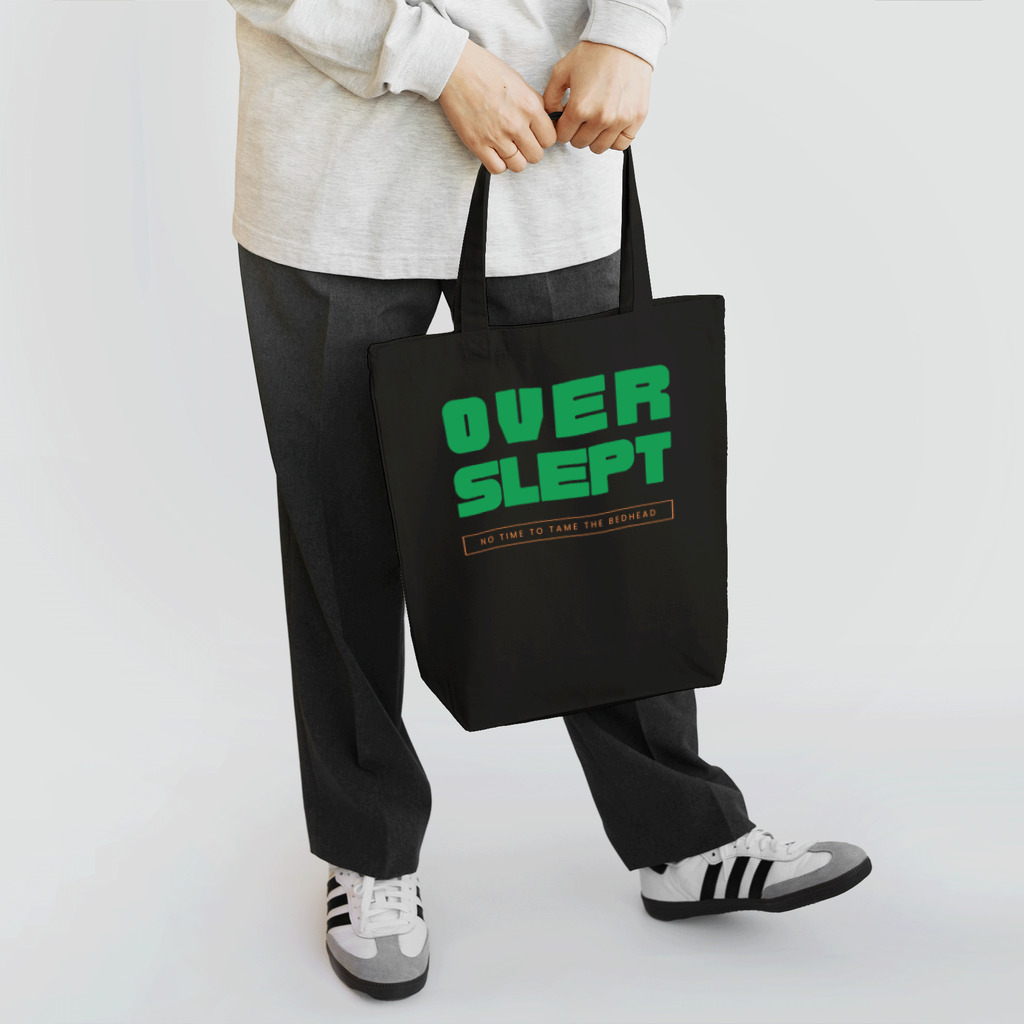 chataro123のOverslept: No Time to Tame the Bedhead Tote Bag